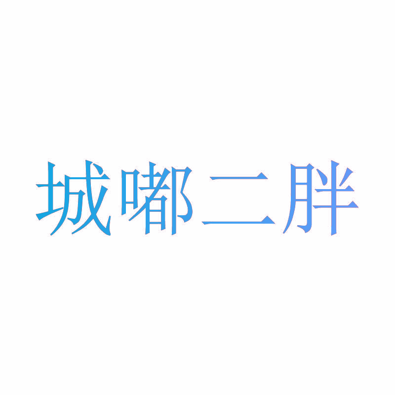 城嘟二胖