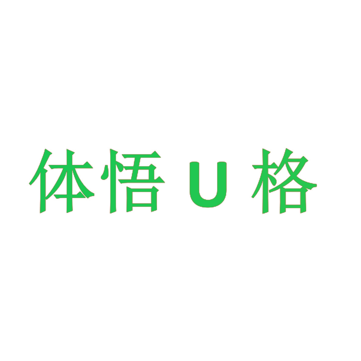 体悟U格
