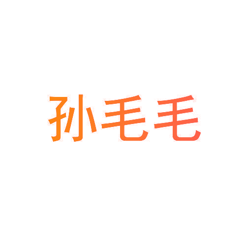 孙毛毛