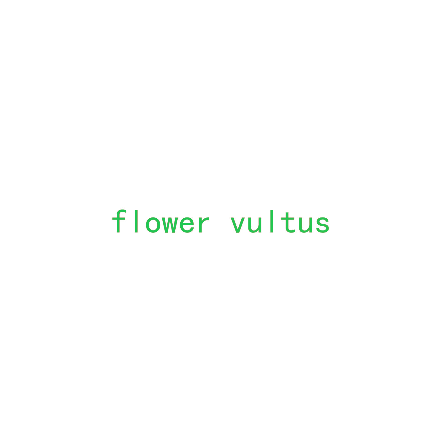 FLOWER VULTUS