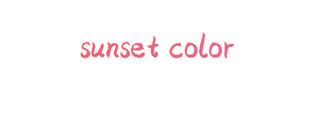 SUNSET COLOR