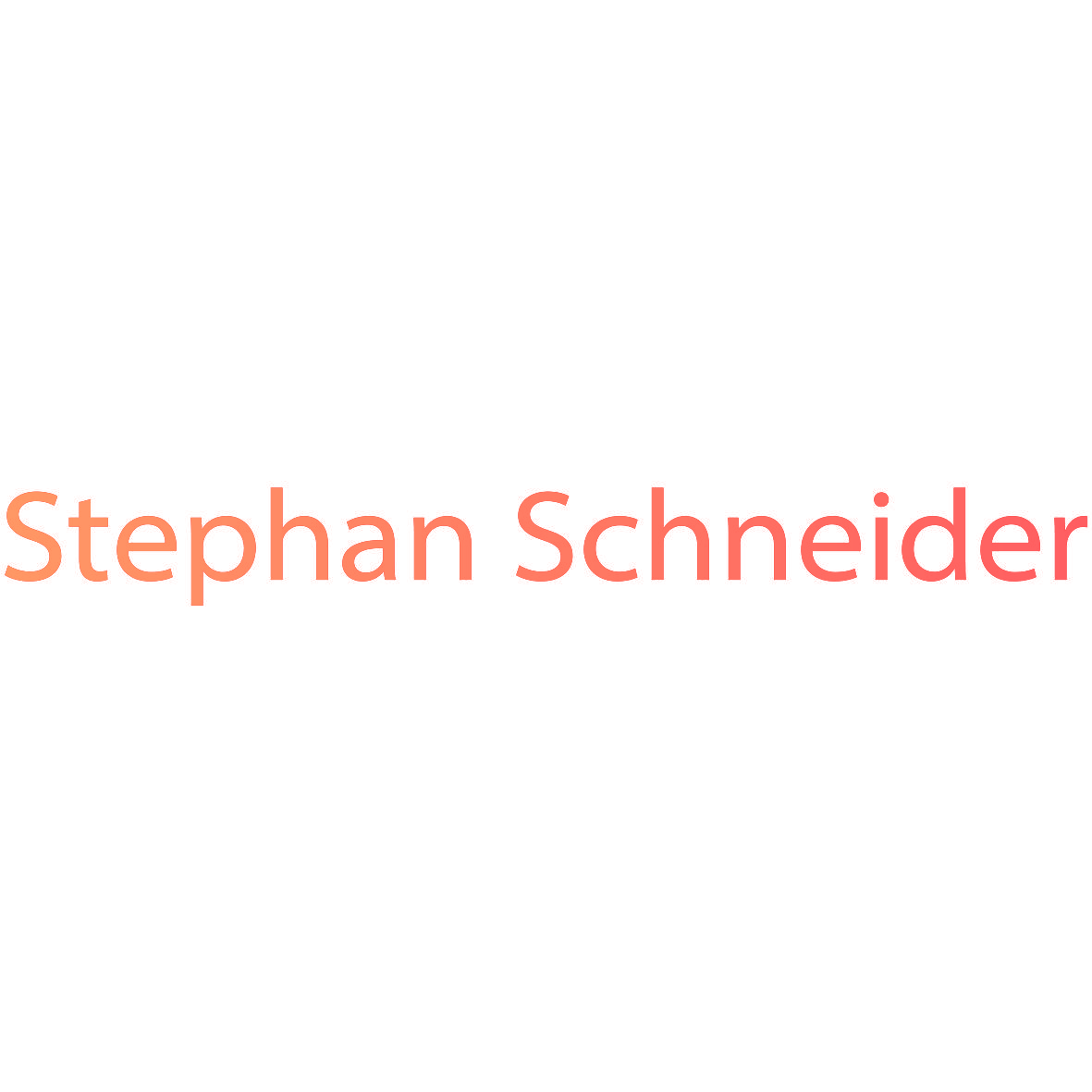 STEPHAN SCHNEIDER
