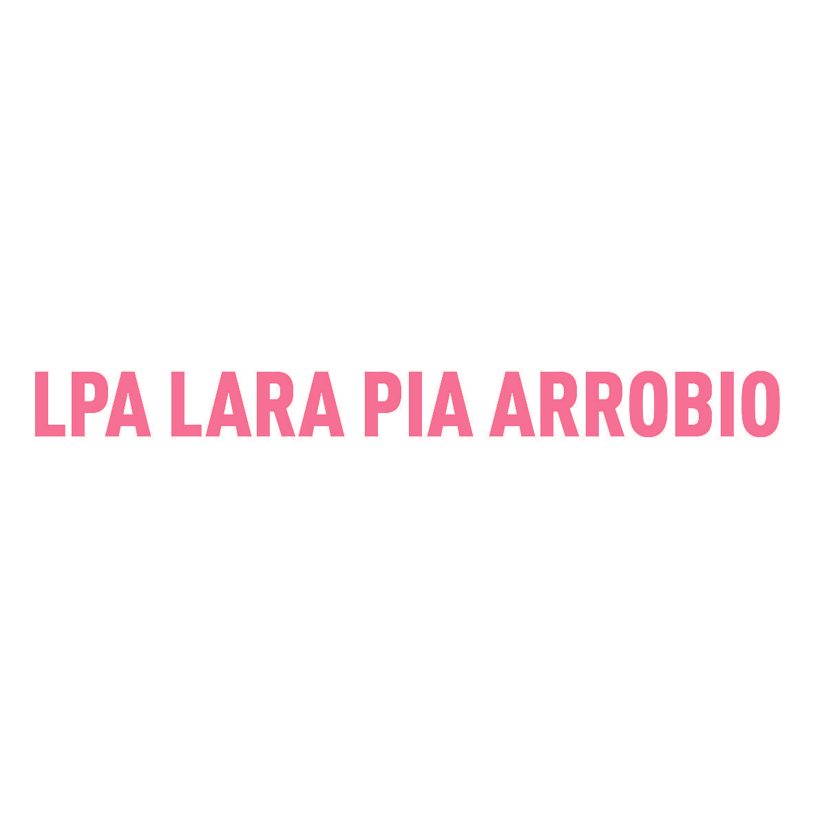 LPA LARA PIA ARROBIO