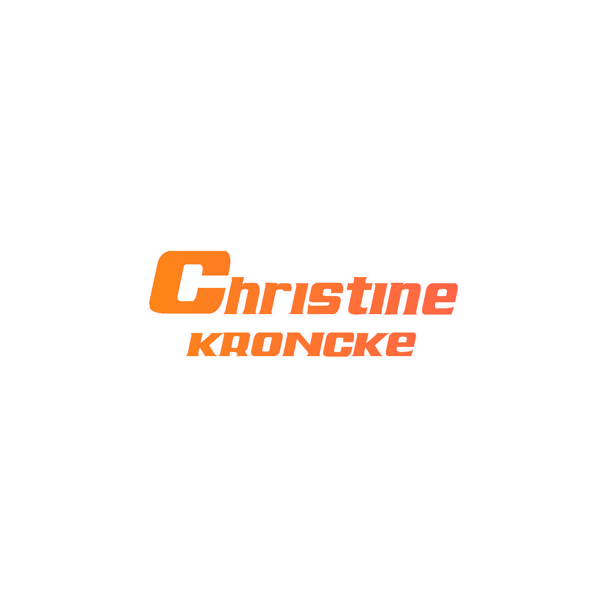 CHRISTINE KRONCKE