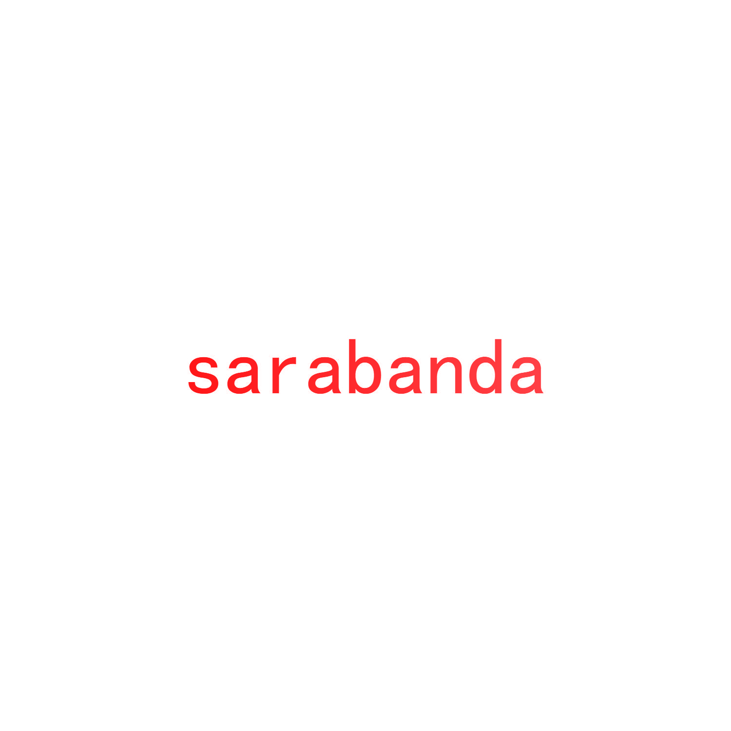 SARABANDA