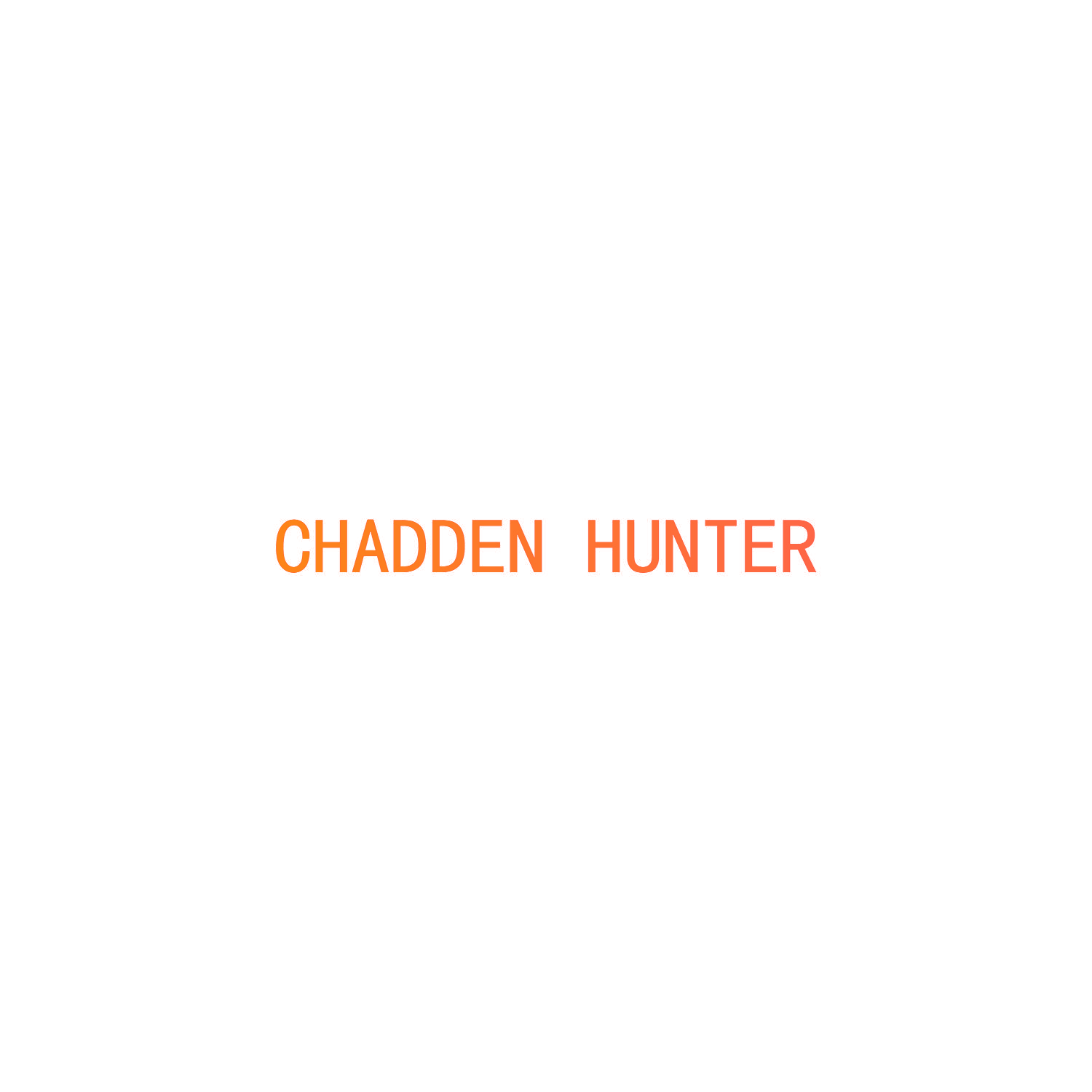 CHADDEN HUNTER