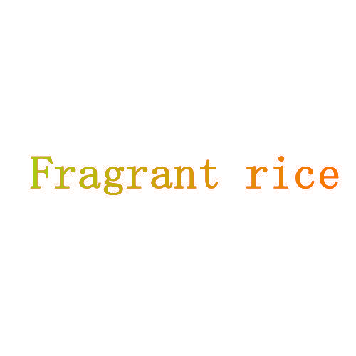 FRAGRANT RICE