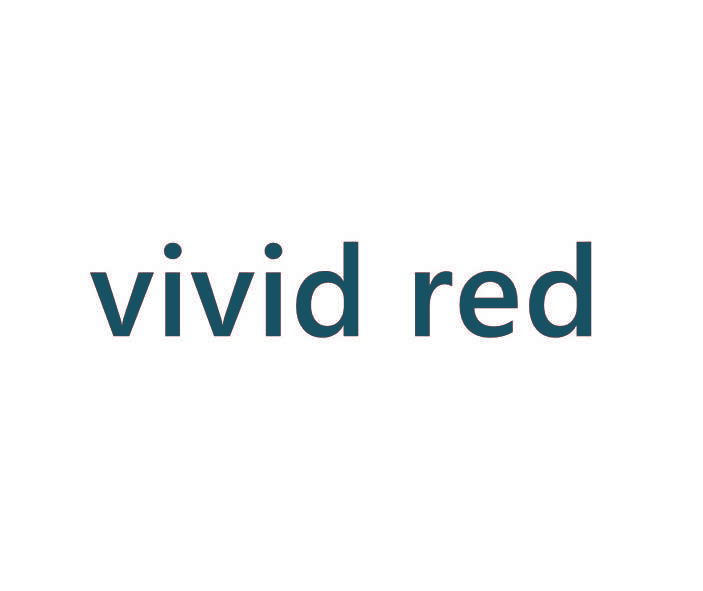 VIVID RED