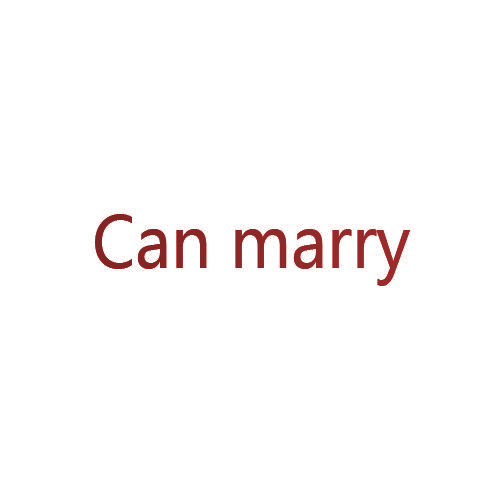 CAN MARRY
