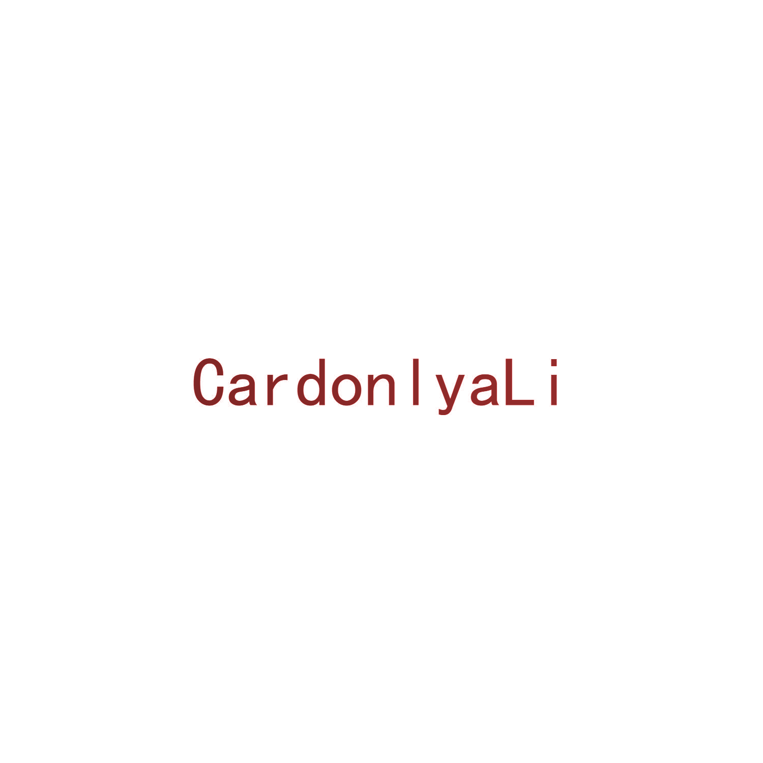 CARDONLYALI