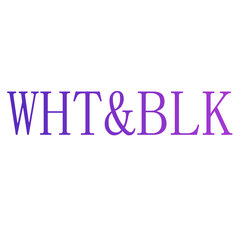 WHT&BLK