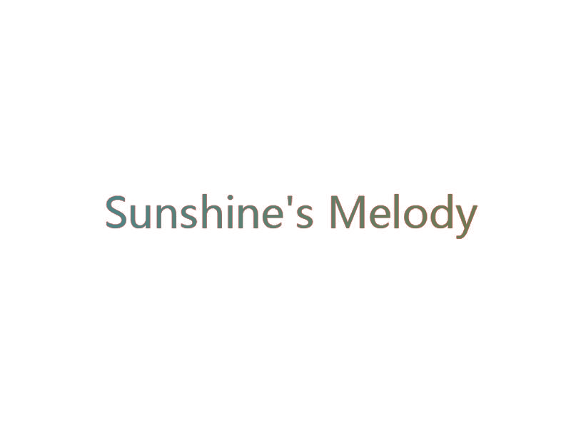 SUNSHINE'S MELODY