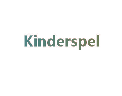 KINDERSPEL