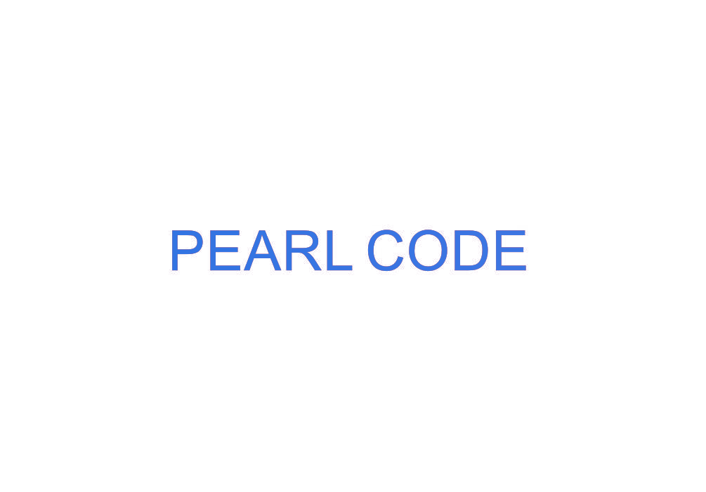 PEARL CODE