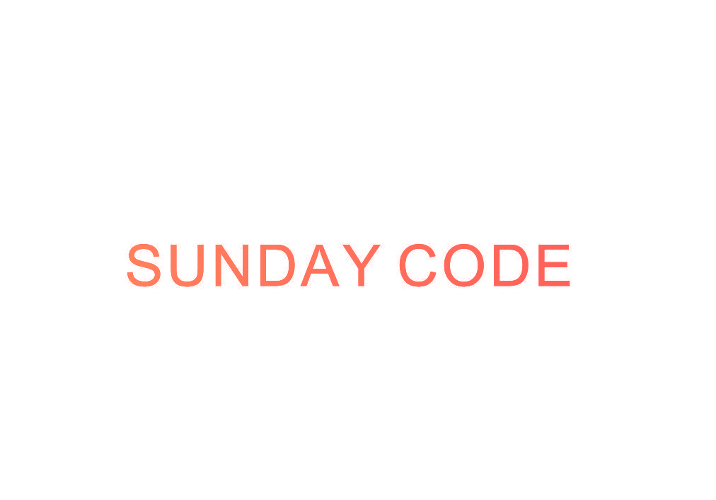 SUNDAY CODE