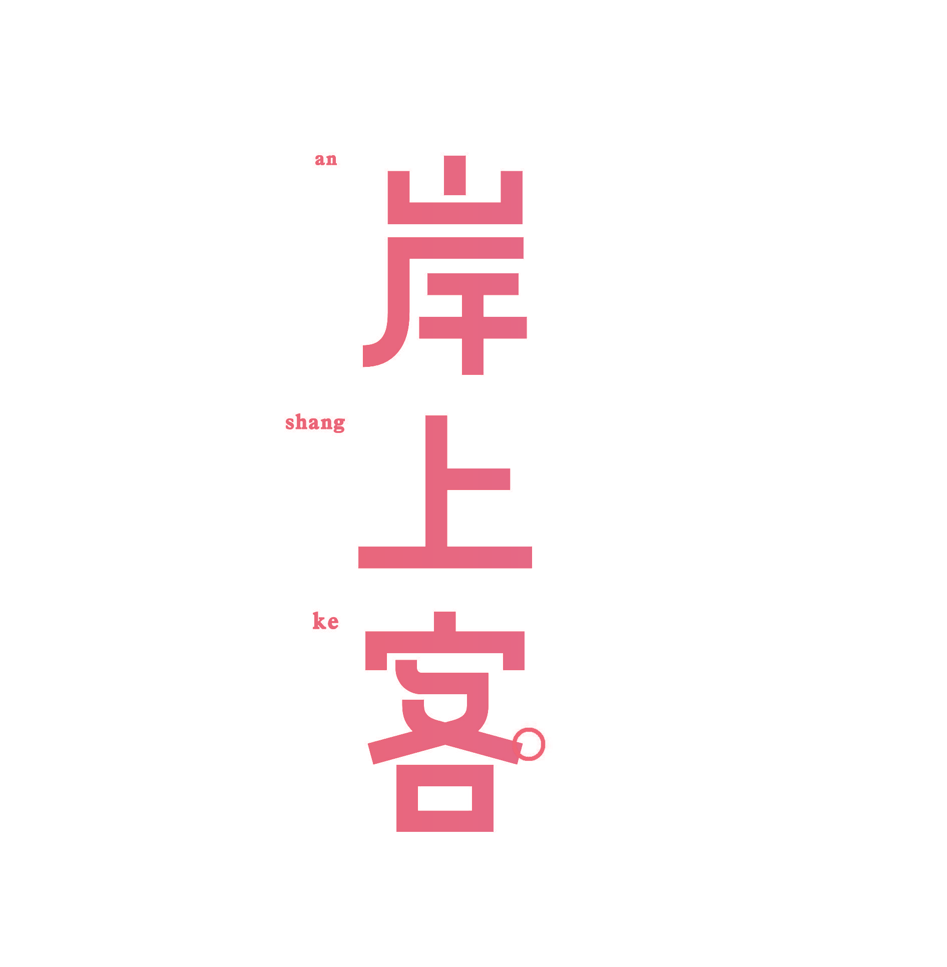 岸上客