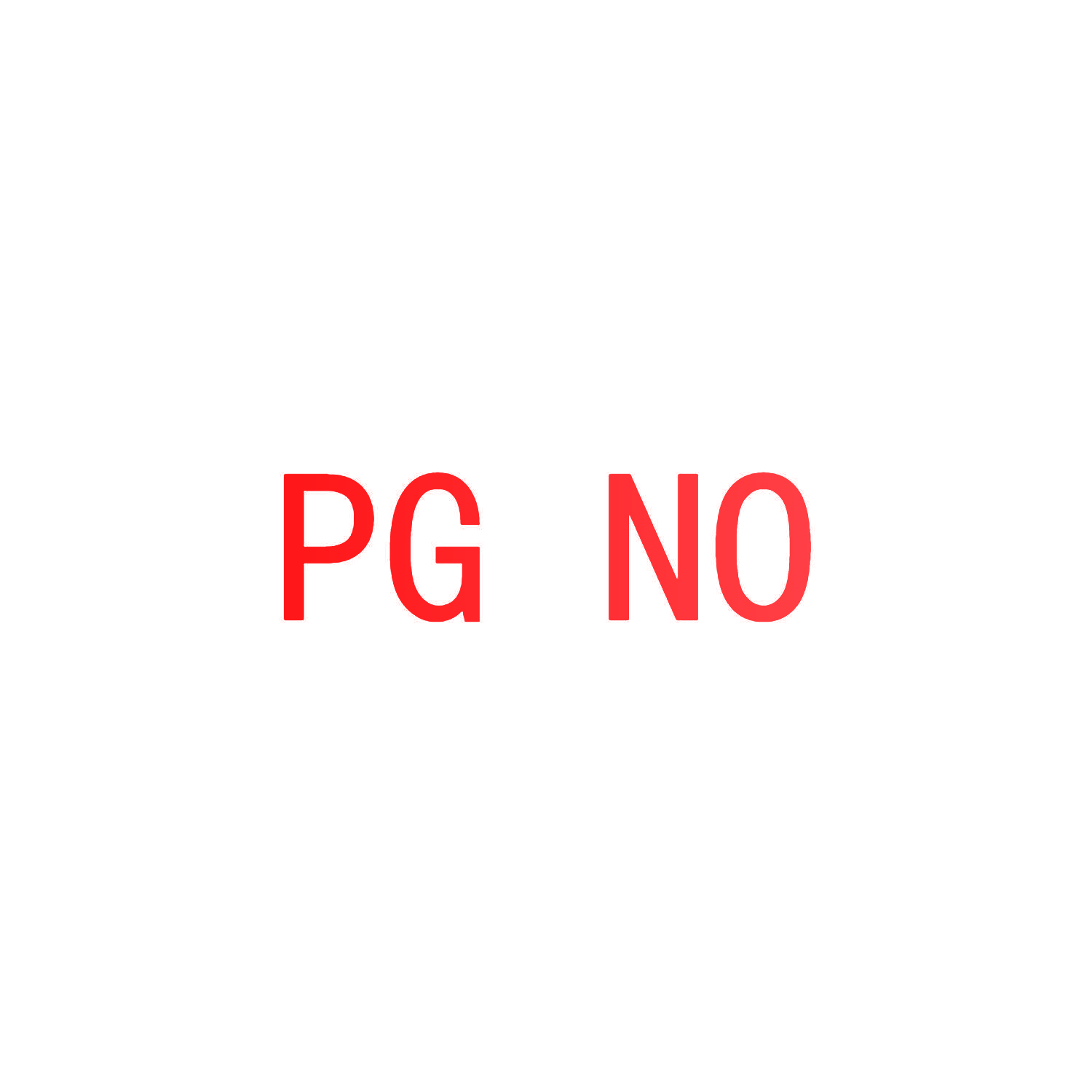 PG NO