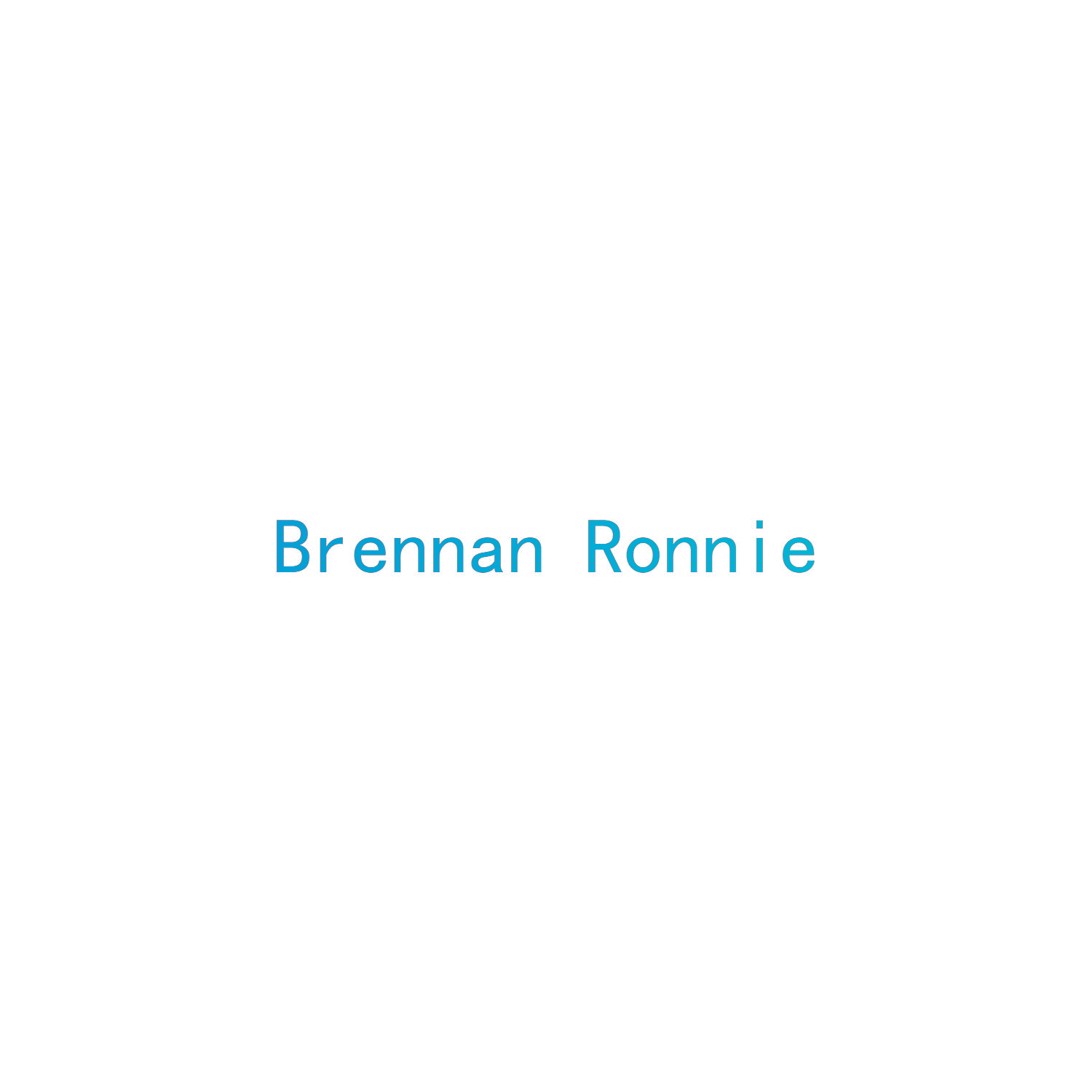 BRENNAN RONNIE