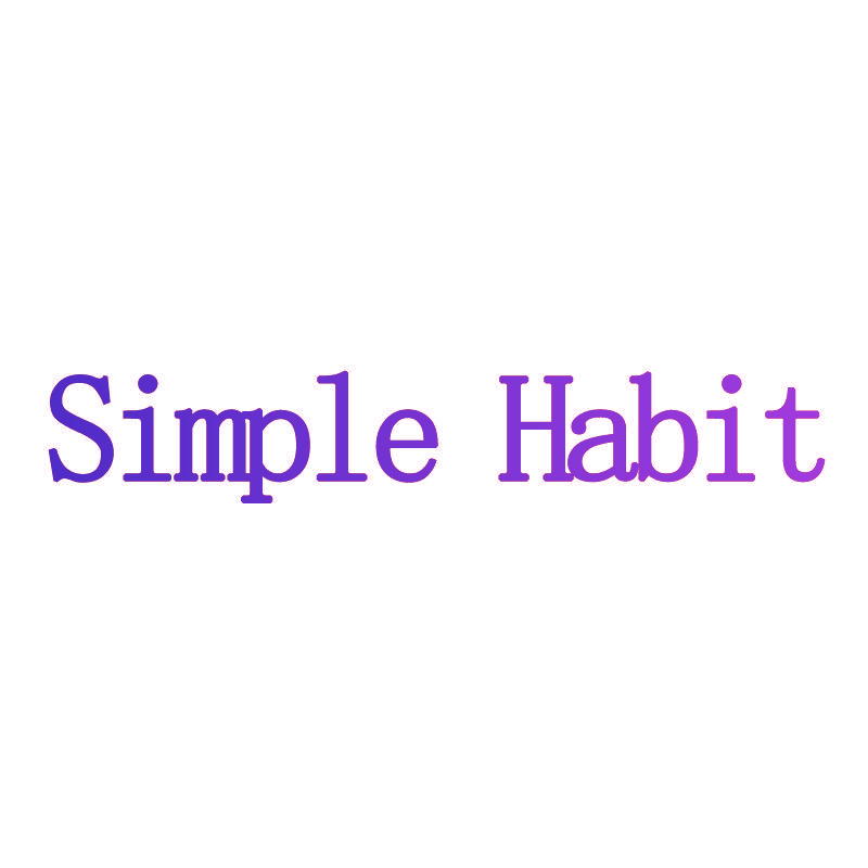 SIMPLE HABIT