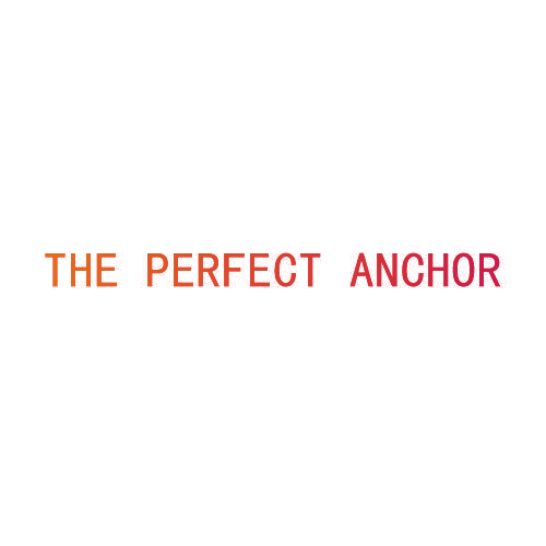 THE PERFECT ANCHOR