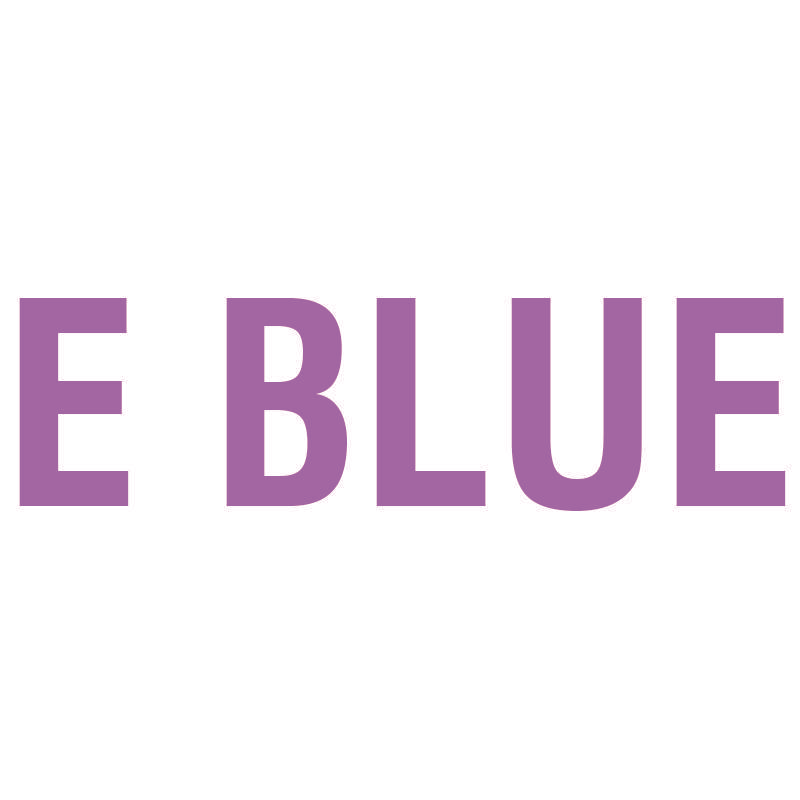 E BLUE